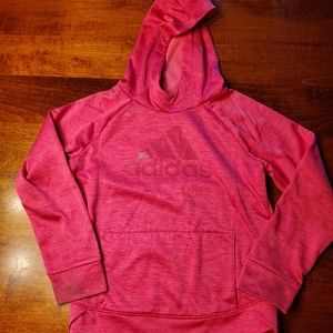 Adidas Hot Pink Hoodie Size M 10/12